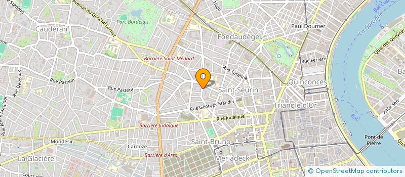 localisation de l'entreprise RING STUDIO ARCHITECTURE  BORDEAUX