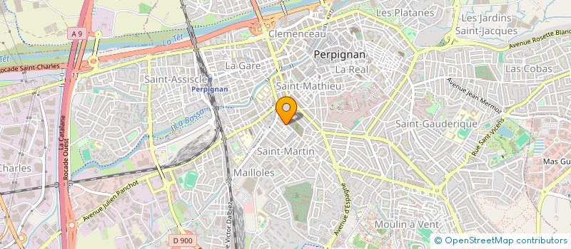 localisation de l'entreprise RING WEAR  PERPIGNAN