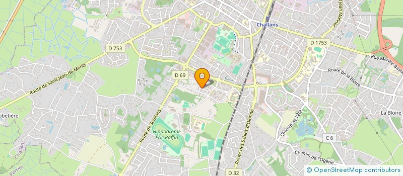 localisation de l'entreprise RINGA PUTU à CHALLANS
