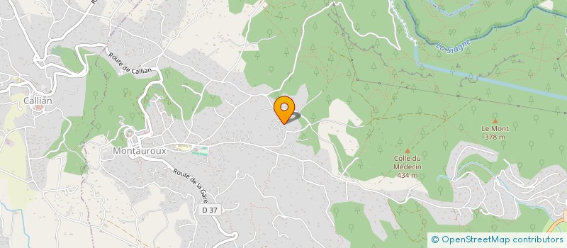 localisation de l'entreprise RINGALE  SEILLANS