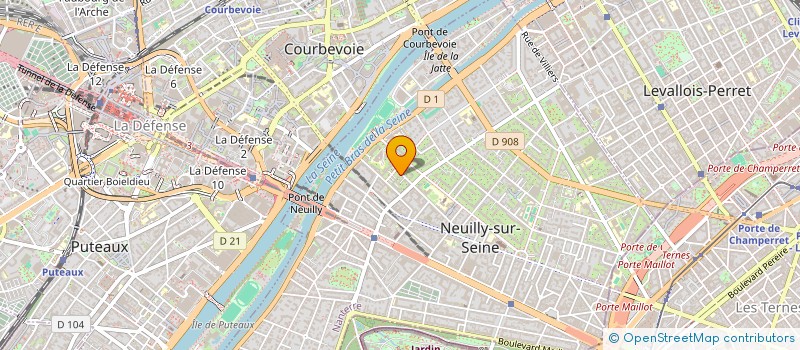 localisation de l'entreprise RINGO à NEUILLY-SUR-SEINE