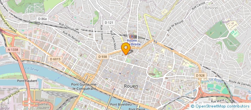 localisation de l'entreprise RINGO à ROUEN
