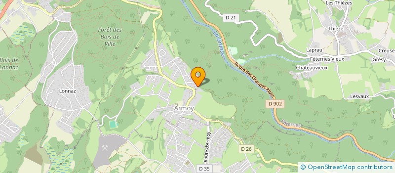 localisation de l'entreprise RINGOT LMP  ARMOY