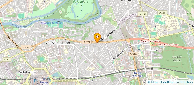 localisation de l'entreprise RINJANI  MONTGERON