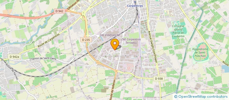 localisation de l'entreprise RINJONNEAU ET FILS à CARPENTRAS
