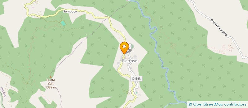localisation de l'entreprise RINNOVU DI I CHJASSI NUSTRALI à PIETROSO