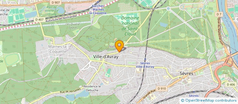 localisation de l'entreprise RINO SARL à VILLE-D'AVRAY