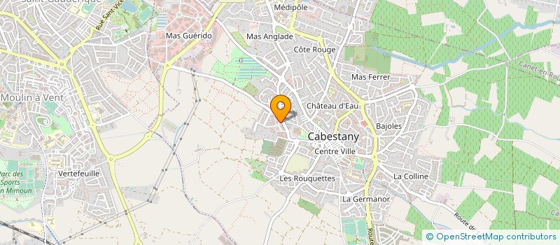 localisation de l'entreprise RINOVASOL à CABESTANY