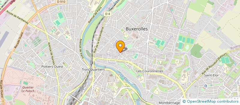 localisation de l'entreprise RINQUETING  BUXEROLLES