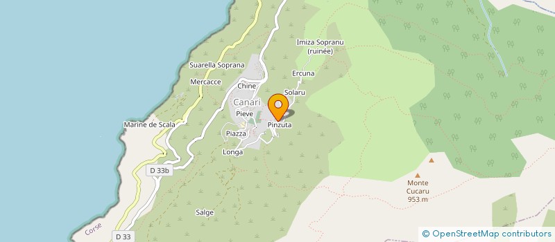 localisation de l'entreprise RINUVA à CANARI