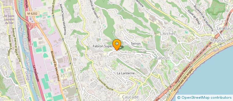 localisation de l'entreprise RIO 230  NICE