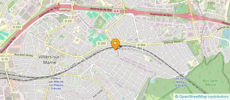 localisation de l'entreprise RIO  VILLIERS-SUR-MARNE