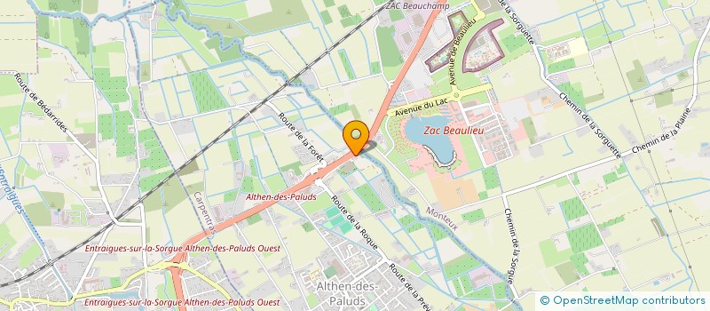 localisation de l'entreprise RIO  ALTHEN-DES-PALUDS