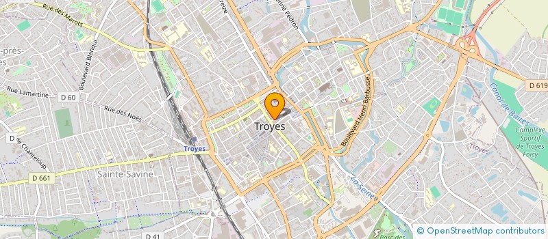 localisation de l'entreprise RIO à TROYES