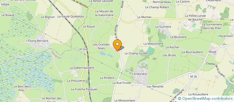 localisation de l'entreprise RIO à COUERON