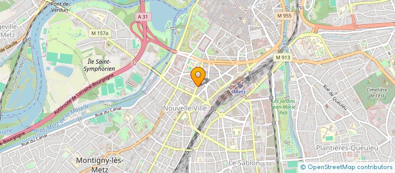 localisation de l'entreprise RIO  METZ