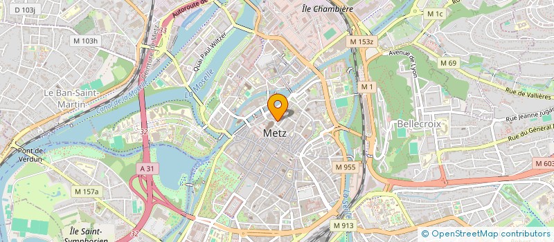 localisation de l'entreprise RIO  METZ