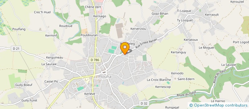 localisation de l'entreprise RIO  PLOUHA