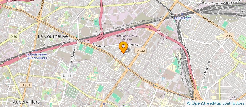 localisation de l'entreprise RIO BAT à DRANCY