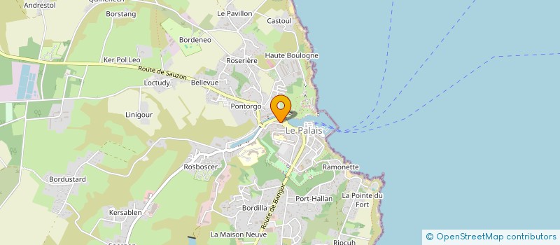 localisation de l'entreprise RIO BRAVO à LE PALAIS