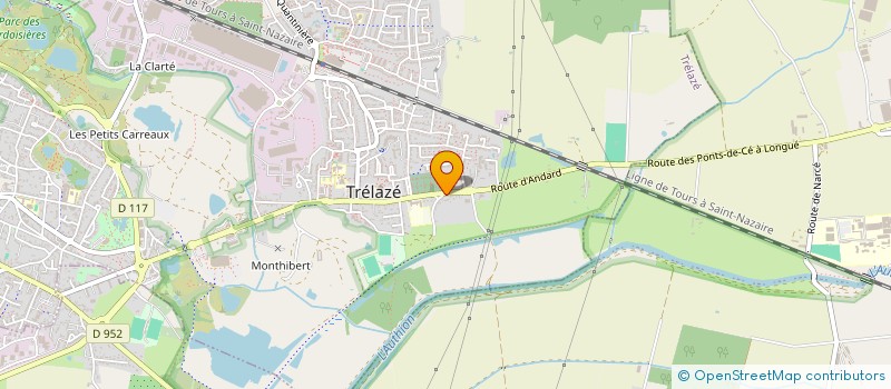 localisation de l'entreprise RIO-FUSEAU  TRELAZE