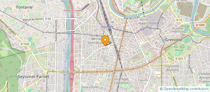 localisation de l'entreprise RIO GESTION  GRENOBLE