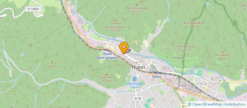 localisation de l'entreprise RIO GRANDE  THANN