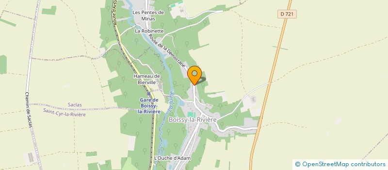 localisation de l'entreprise RIO-IMMO  BOISSY-LA-RIVIERE