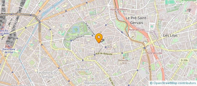 localisation de l'entreprise RIO INSTITUTE  PARIS