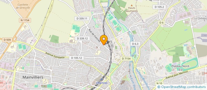 localisation de l'entreprise RIO LE à CHARTRES
