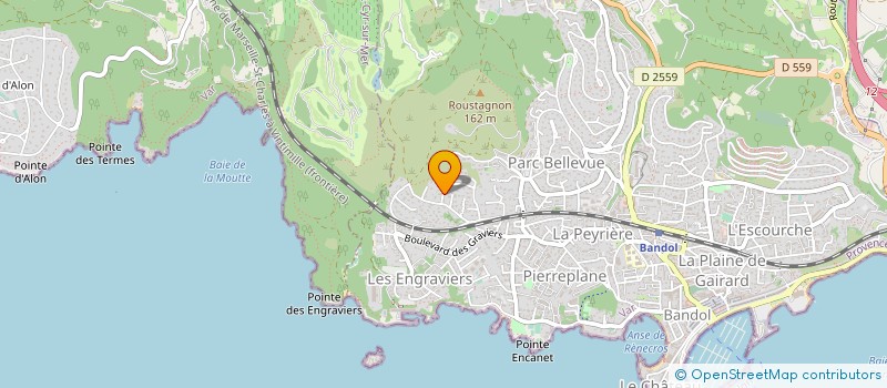 localisation de l'entreprise RIO MARANON DEVELOPPEMENT  BANDOL