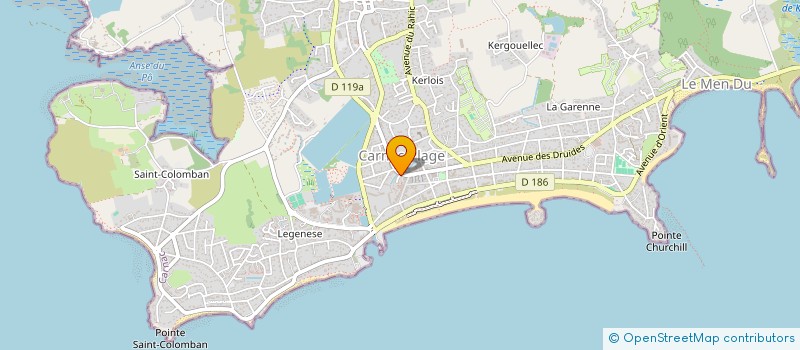 localisation de l'entreprise RIO-MERLET  LOCOAL-MENDON