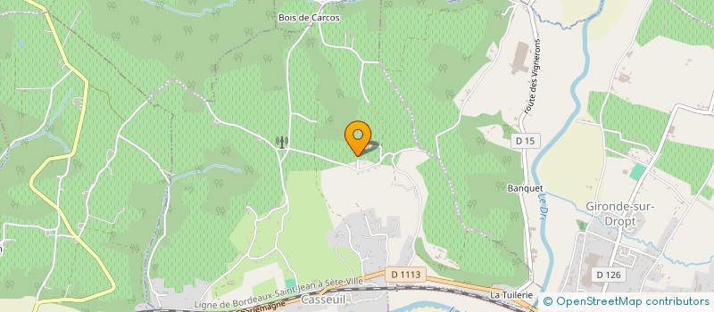 localisation de l'entreprise RIO MONTAGE  CASSEUIL