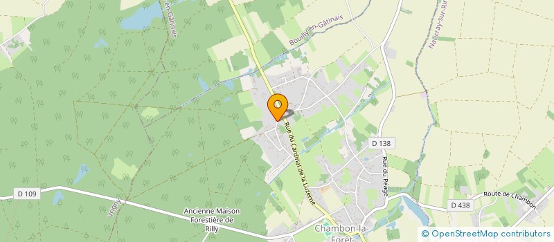 localisation de l'entreprise RIO-PETIT à CHAMBON-LA-FORET