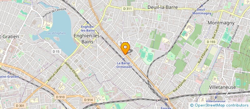 localisation de l'entreprise RIO PONGO à DEUIL-LA-BARRE