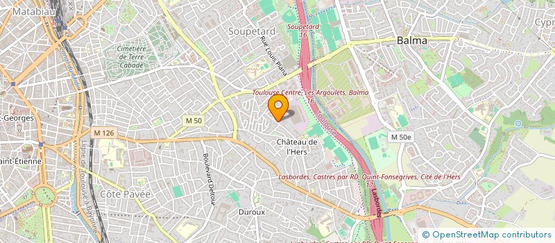 localisation de l'entreprise RIO-SALADO 92  TOULOUSE