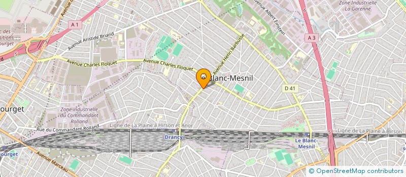 localisation de l'entreprise RIO TECH à LE BLANC-MESNIL
