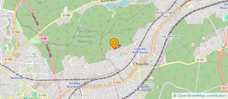 localisation de l'entreprise RIO1962 à CHAVILLE