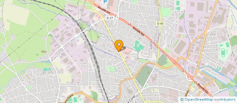 localisation de l'entreprise RIOBA à RIORGES