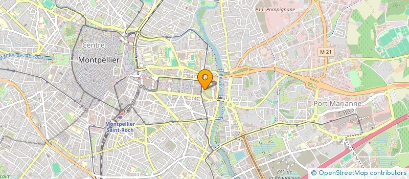 localisation de l'entreprise RIOBA-YA à MONTPELLIER