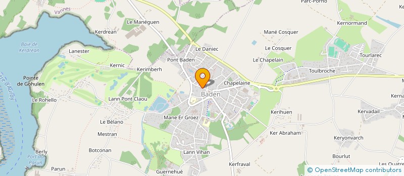 localisation de l'entreprise RIOFINVEST  BADEN