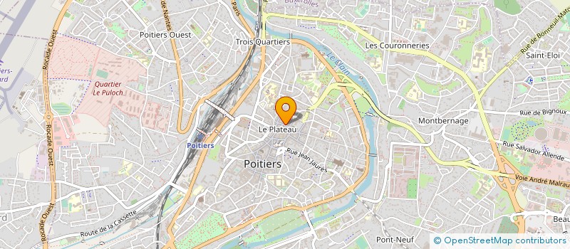 localisation de l'entreprise RIOINFANCIA LA PROTECTION DES DROITS DES ENFANTS A RIO à POITIERS