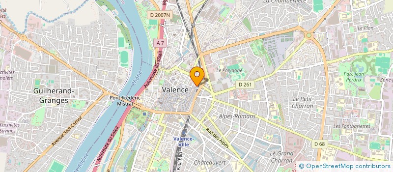 localisation de l'entreprise RIOJA à VALENCE