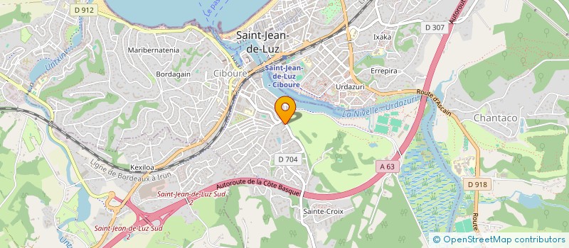 localisation de l'entreprise RIOJA & CO  CIBOURE