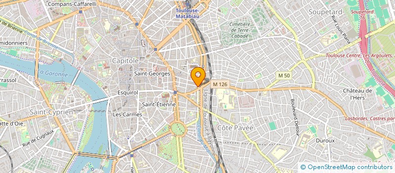 localisation de l'entreprise RION DES LANDES à TOULOUSE