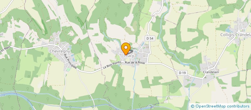 localisation de l'entreprise RIONDET  TRUCY