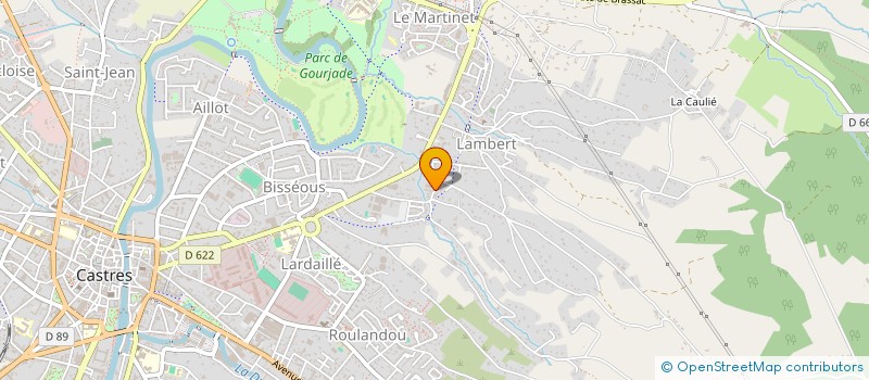 localisation de l'entreprise RIONI GROUPE à COLOMIERS
