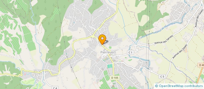 localisation de l'entreprise RIORDA SARL à PIERREVERT