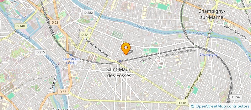 localisation de l'entreprise RIORHINE à SAINT-MAUR-DES-FOSSES