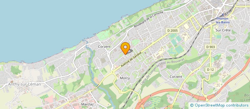 localisation de l'entreprise RIOT AUDIO LABS à THONON-LES-BAINS